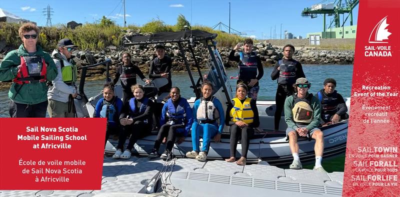 Sail Nova Scotia Mobile Sailing School at Africville named Sail Canada Recreation Event of the Year photo copyright Sail Canada taken at Sail Canada