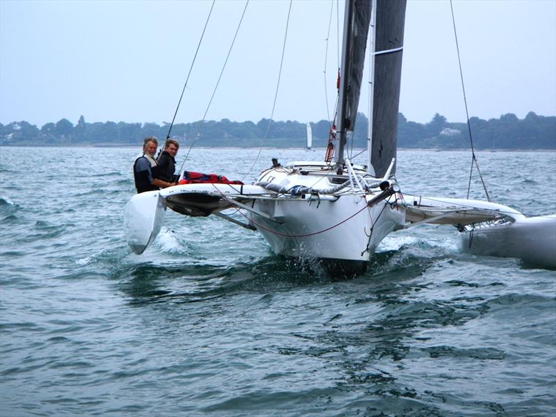 Bembridge MOCRA Regatta 2021 photo copyright Mike Samuelson taken at Bembridge Sailing Club and featuring the MOCRA class