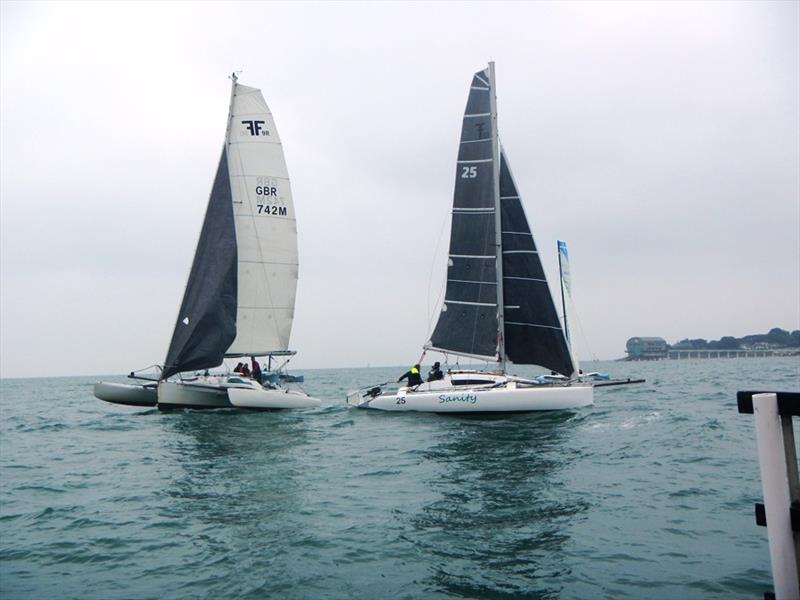 Bembridge MOCRA Regatta 2021 photo copyright Mike Samuelson taken at Bembridge Sailing Club and featuring the MOCRA class