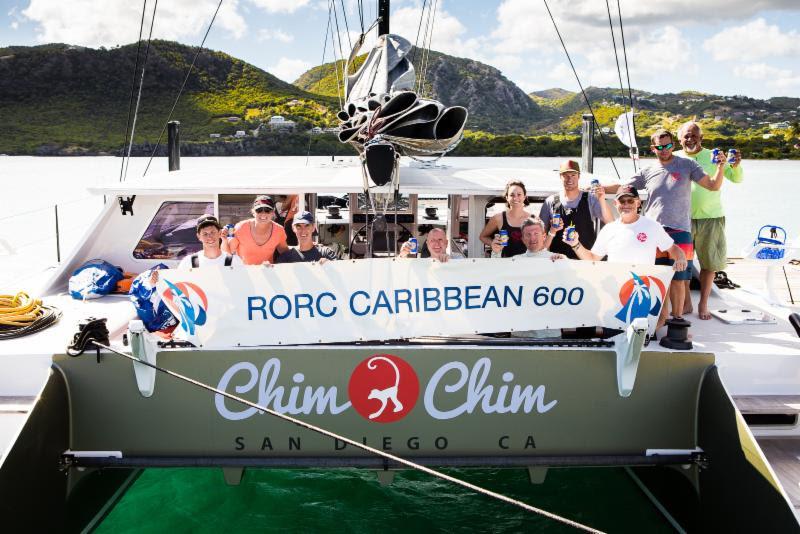 John Gallagher's Gunboat 62 Chim Chim (USA) has won the MOCRA class after time correction - 2019 RORC Caribbean 600 photo copyright RORC / Arthur Daniel taken at Royal Ocean Racing Club and featuring the MOCRA class