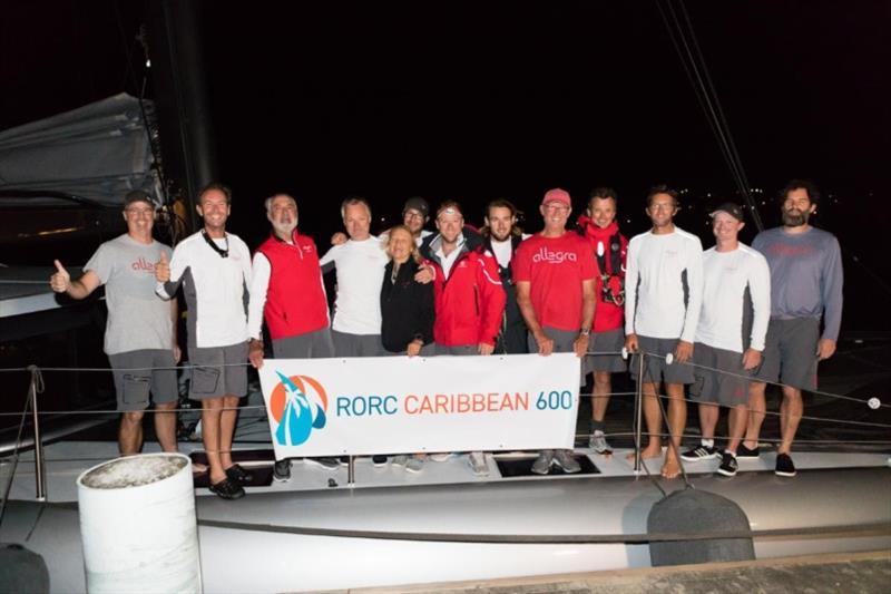 MOCRA winners - Adrian Keller's Nigel Irens-designed catamaran Allegra - 2020 RORC Caribbean 600 - photo © RORC / Arthur Daniel