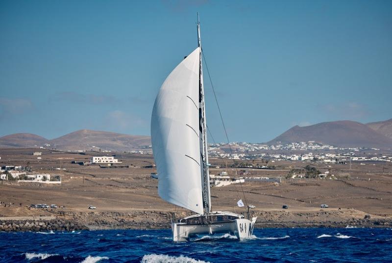 Orc 50 GDD (FRA) at the start of the RORC Transatlantic Race in Lanzarote - photo © James Mitchell / RORC