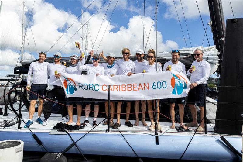 Alex Thomson on Ken Howery's Gunboat 68 Tosca (USA) set the benchmark for the MOCRA Class in the RORC Caribbean 600 photo copyright Mags Hudgell / RORC taken at Royal Ocean Racing Club and featuring the MOCRA class