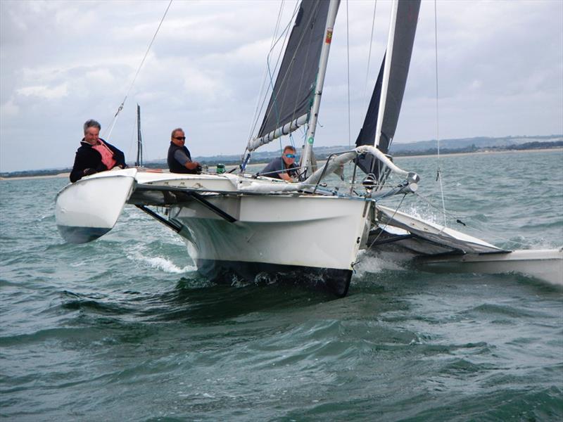 MOCRA National Championship 2023 at the Isle of Wight photo copyright Mike Samuelson taken at Bembridge Sailing Club and featuring the MOCRA class