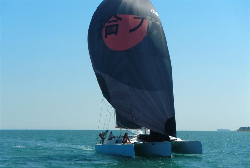 MOCRA National Championship at Bembridge day 3 photo copyright Mike Samuelson taken at Bembridge Sailing Club and featuring the MOCRA class