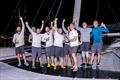 Argo celebrate winning the 2024 RORC Caribbean 600 (Sam Goodchild far right) &copy; RORC