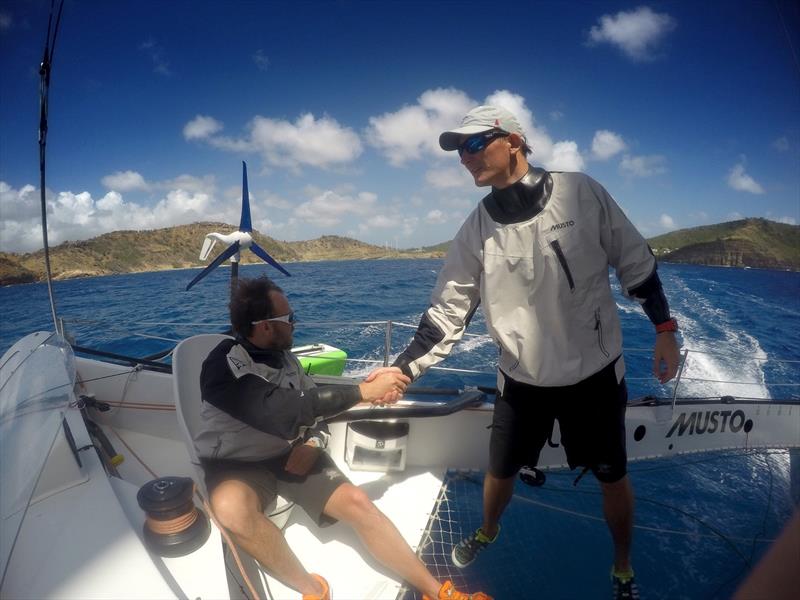 Phaedo3 set the benchmark in the inaugural Amor Mesh Around Redonda Race photo copyright Rachel Jaspersen taken at  and featuring the MOD70 class