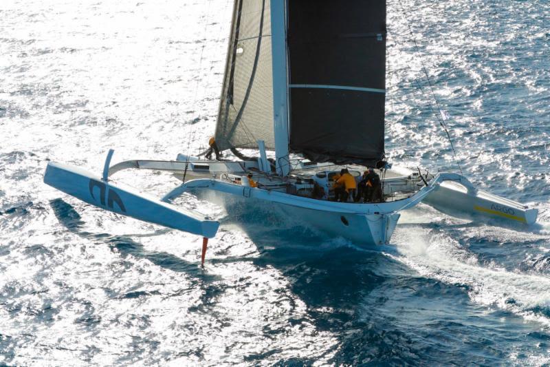 It was superb that Jason Carroll's MOD 70 Argo (USA) made it to the startline after their capsize earlier in the week - RORC Caribbean 600 photo copyright RORC / Arthur Daniel taken at Royal Ocean Racing Club and featuring the MOD70 class