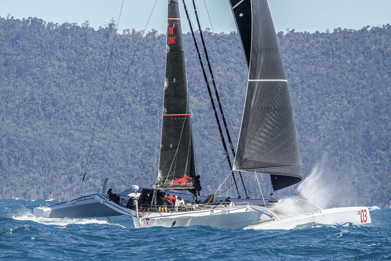 Beau Geste - Day 4 - Hamilton Island Race Week, August 20, 2019 photo copyright Richard Gladwell taken at Hamilton Island Yacht Club and featuring the MOD70 class