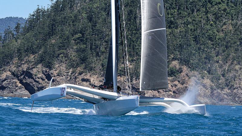 Beau Geste - Day 4 - Hamilton Island Race Week, August 22, 2019 photo copyright Richard Gladwell taken at Hamilton Island Yacht Club and featuring the MOD70 class