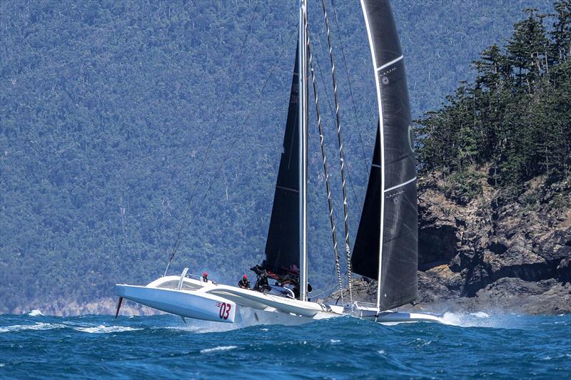 Beau Geste - Day 4 - Hamilton Island Race Week, August 22, 2019 photo copyright Richard Gladwell taken at Hamilton Island Yacht Club and featuring the MOD70 class