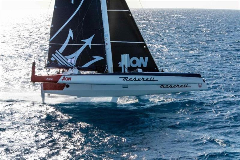 Giovanni Soldini's Multi70 Maserati will return next February to defend their line honours title - photo © RORC / Arthur Daniel