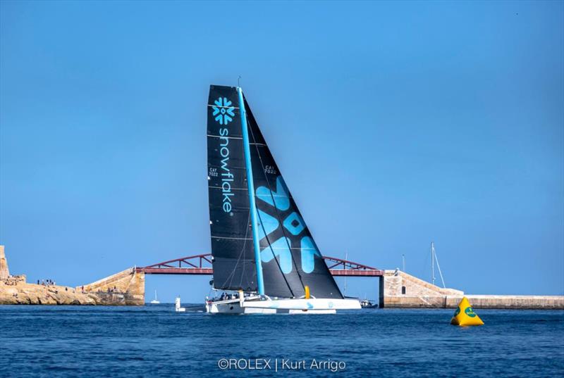 MOD70 Snowflake (CAY) with American Frank Slootman at the helm - photo © Kurt Arrigo / Rolex