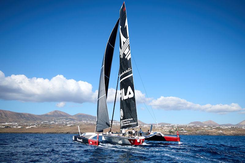 Giovanni Soldini's Maserati Multi70 (ITA) in the 2023 RORC Transatlantic Race - photo © James Mitchell / RORC