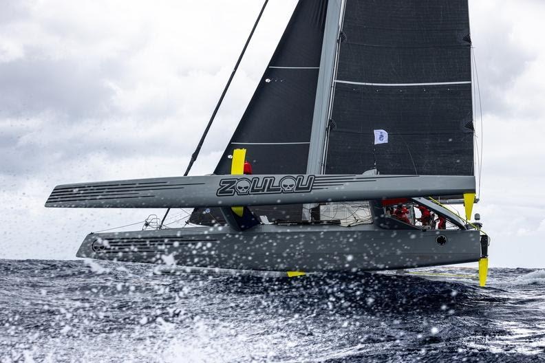 MOD70 Zoulou sailed by Erik Maris (FRA) during the RORC Caribbean 600 - photo © Arthur Daniel / RORC