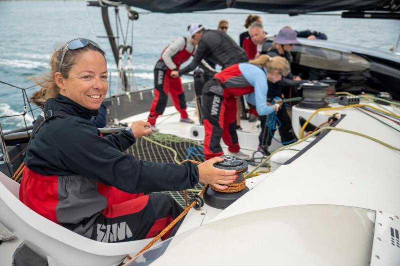 The Famous Project's Limosa, helmed by Alexia Barrier, will be one of the three MOD70s lining up at the start of the RORC Transatlantic Race - photo © Marie Cortial