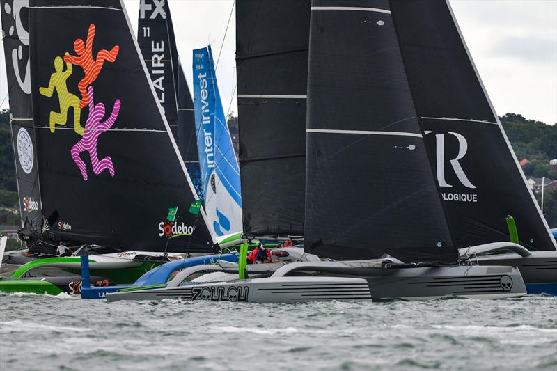 Erik Maris' Zoulou has had a 'snakes and ladders' Rolex Fastnet Race so far - photo © James Tomlinson / RORC