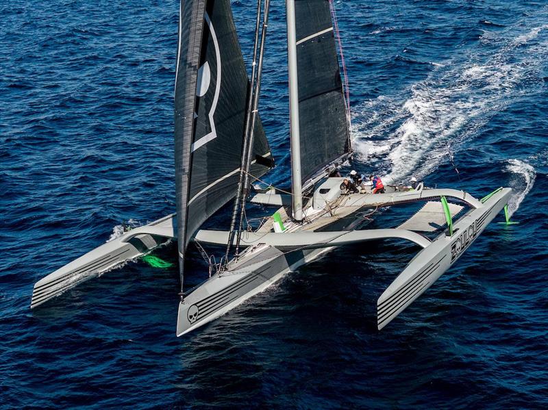 Eric Maris' MOD70 Zoulou - 2026 RORC Transatlantic Race day 3 photo copyright Sailing Energy taken at Royal Ocean Racing Club and featuring the MOD70 class