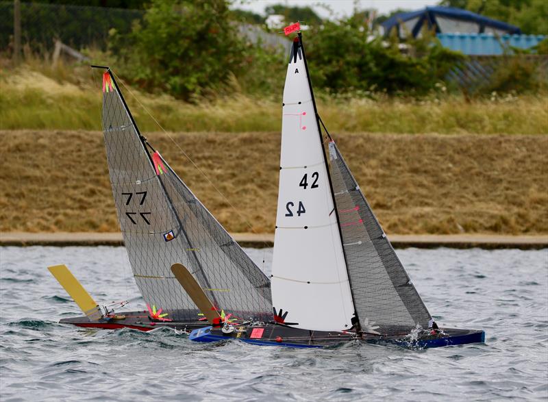 Vane A Nationals at Gosport photo copyright Gillian Pearson taken at Gosport Model Yacht & Boat Club and featuring the Model Yachting class