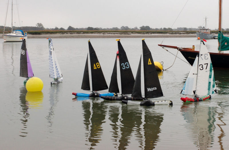 The 2009 bottle boat Championship at Waldringfield photo copyright Roger Stollery taken at Waldringfield Sailing Club and featuring the Model Yachting class