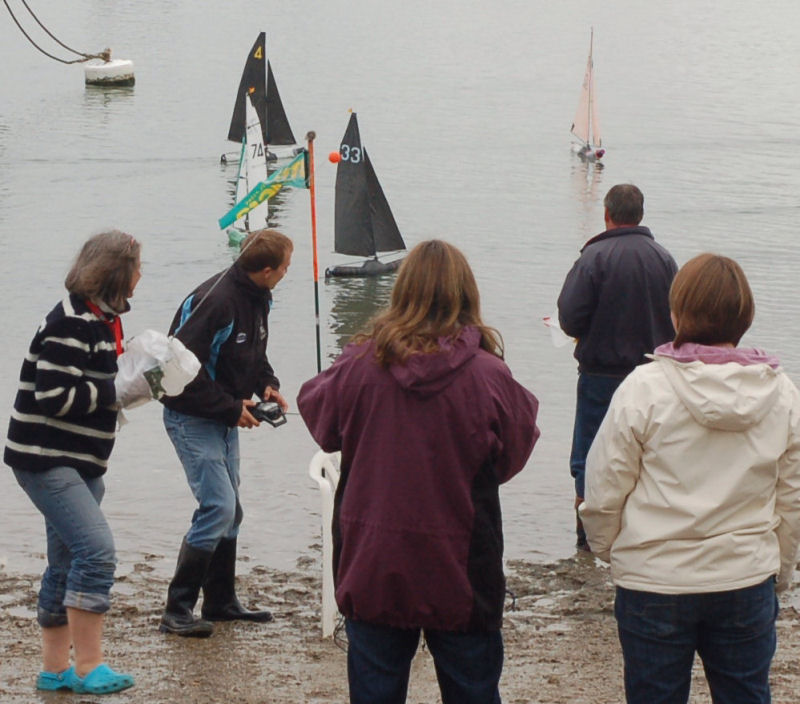 The 2009 bottle boat Championship at Waldringfield photo copyright Roger Stollery taken at Waldringfield Sailing Club and featuring the Model Yachting class