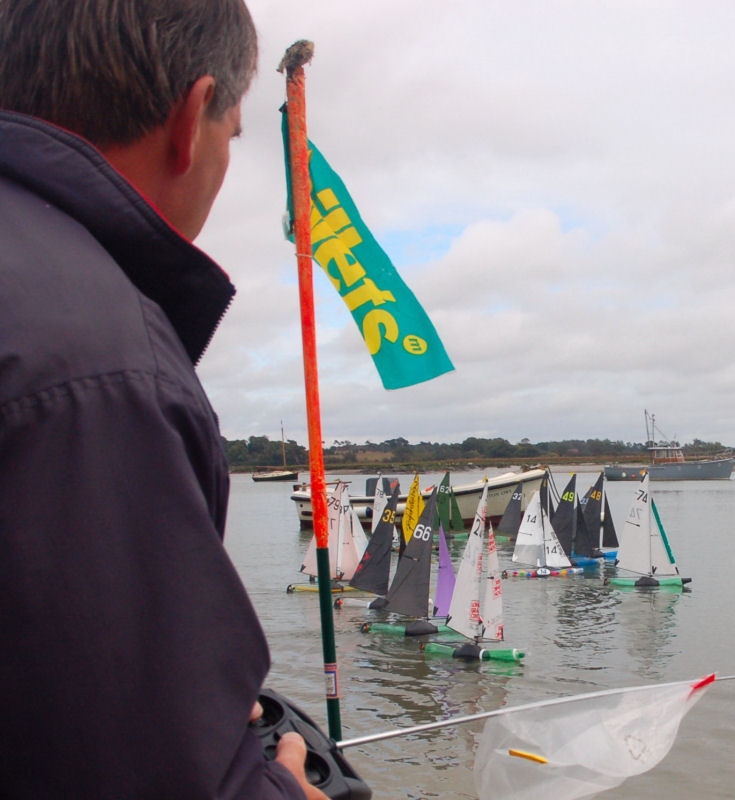 The 2009 bottle boat Championship at Waldringfield photo copyright Roger Stollery taken at Waldringfield Sailing Club and featuring the Model Yachting class