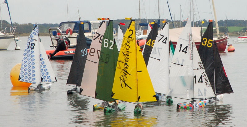 The 2009 bottle boat Championship at Waldringfield photo copyright Roger Stollery taken at Waldringfield Sailing Club and featuring the Model Yachting class