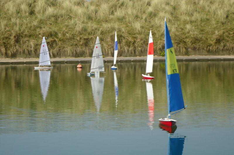 Mustang and RC Laser experience day at Fleetwood photo copyright Tony Wilson taken at Fleetwood Model Yacht Club and featuring the Model Yachting class