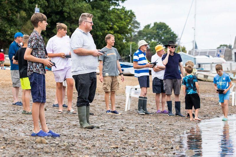 2022 BOTTLE boat Championship at Waldringfield photo copyright Robert Deaves taken at Waldringfield Sailing Club and featuring the Model Yachting class