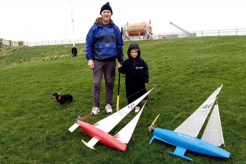 Topham Cup for 36R Vane boats at Fleetwood photo copyright Tony Wilson taken at Fleetwood Model Yacht Club and featuring the Model Yachting class