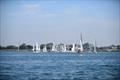 Fleet heading out - Mosquito Catamaran Victorian State Titles 2022 © Craig Sheperd