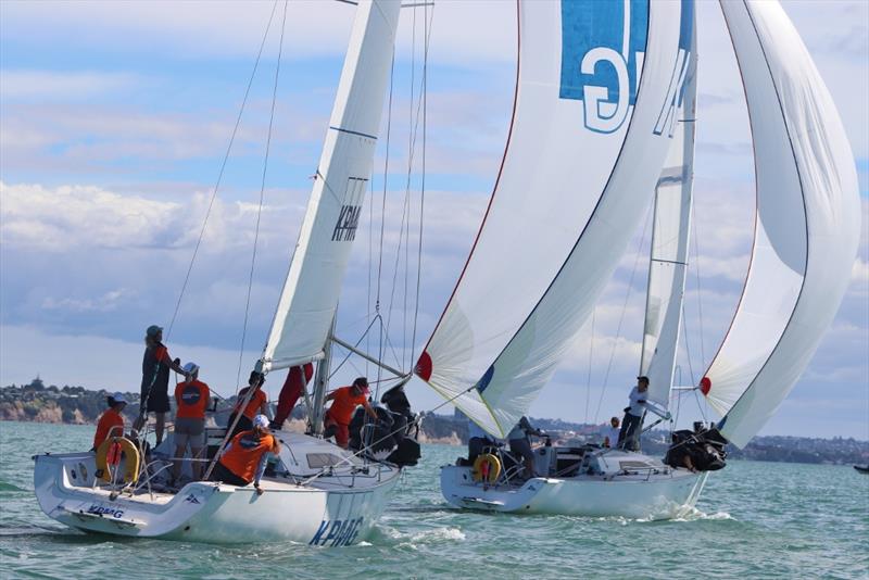 NZ Womens National Keelboat Championships - Day 1 - April 2019 photo copyright Andrew Delves taken at Royal New Zealand Yacht Squadron and featuring the MRX class