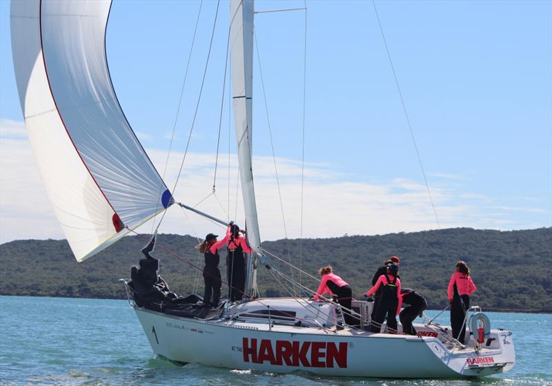 NZ Womens National Keelboat Championships - Day 1 - April 2019 photo copyright Andrew Delves taken at Royal New Zealand Yacht Squadron and featuring the MRX class