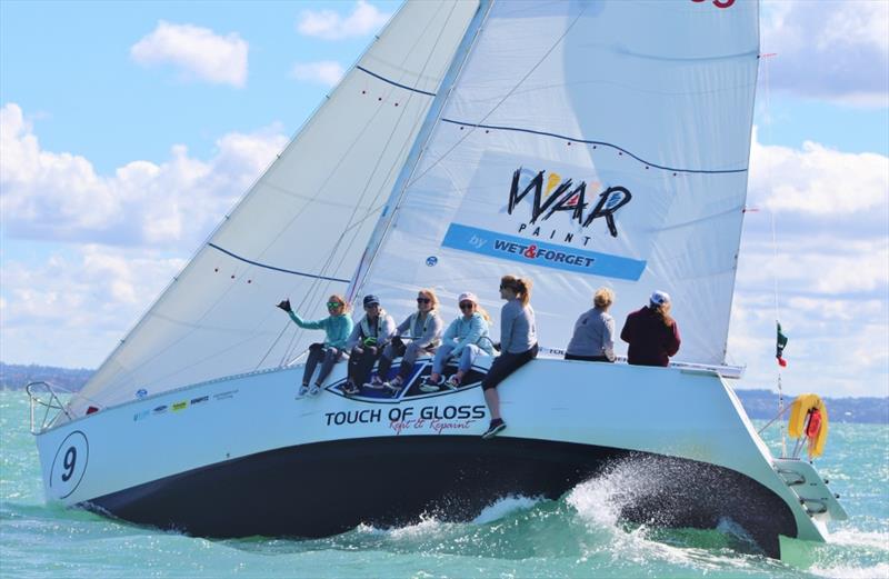 NZ Womens National Keelboat Championships - Day 1 - April 2019 photo copyright Andrew Delves taken at Royal New Zealand Yacht Squadron and featuring the MRX class