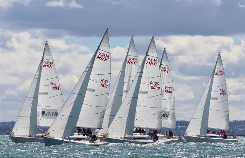 Post start - 2019 NZ Women's National Keelboat Championships, April 2019 - photo © Andrew Delves