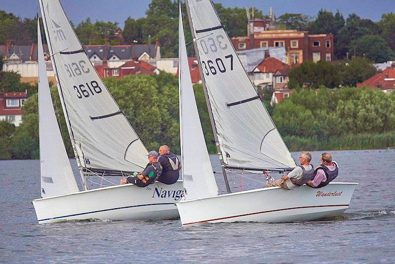 The clean and sharp lines of the strictly one-design MR-X came about at a time when the core Merlin Rocket fleet was suffering from a troubled time - photo © Rob O’Neill