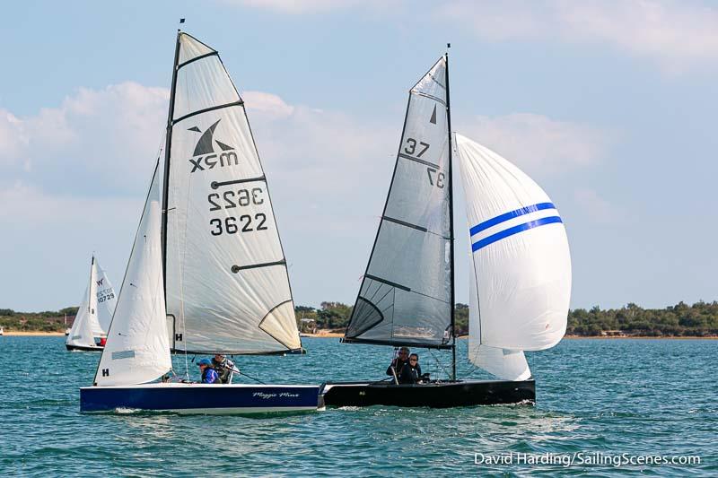 Bournemouth Digital Poole Week 2022 day 3 photo copyright David Harding / www.sailingscenes.com taken at Parkstone Yacht Club and featuring the MRX class