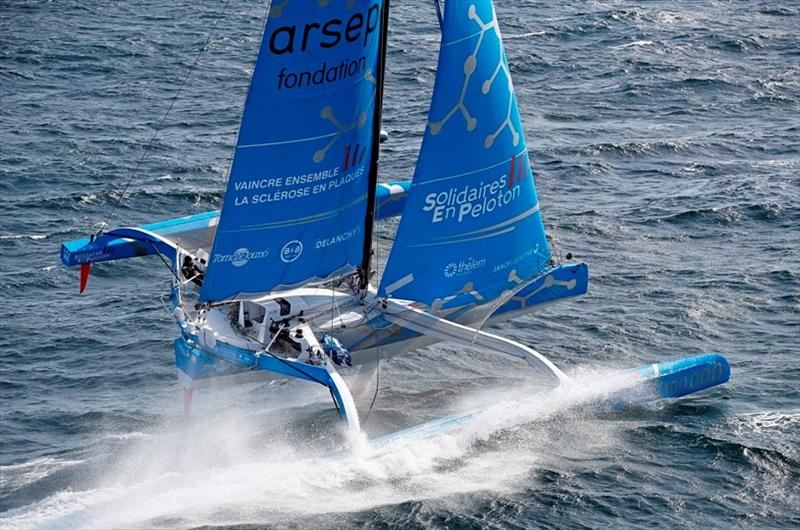 Camus Vauchel on Thibaut Solidaires En Peloton - ARSEP - photo © Pierrick Contin