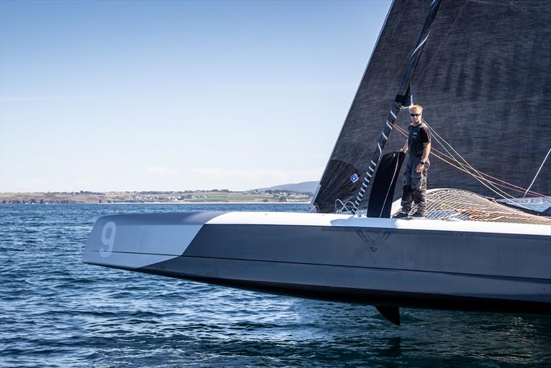 Quentin Vlamynck, skipper of Arkema 4 - photo © Vincent Olivaud / Arkema Sailing