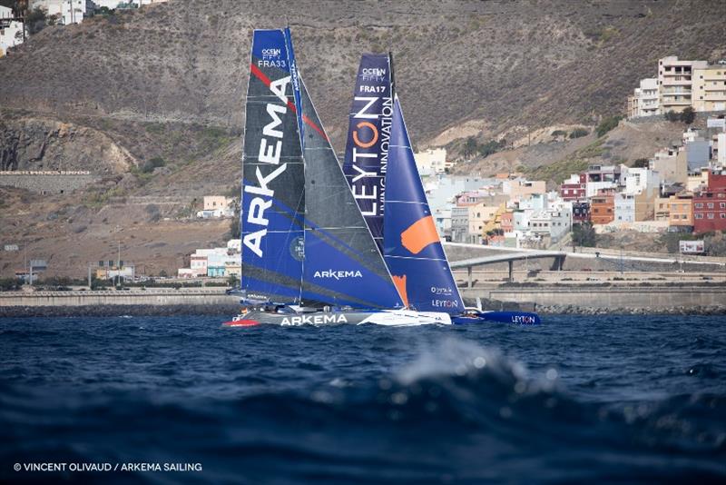 Arkema 4 and Leyton - photo © Vincent Olivaud / Arkema Sailing