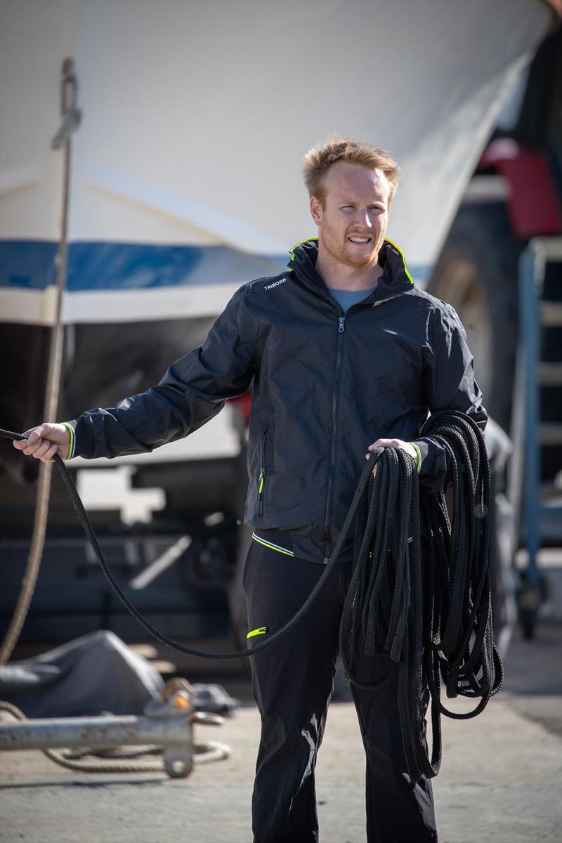 Quentin Vlamynck, Arkema's skipper photo copyright Vincent Olivaud / Arkema Sport taken at  and featuring the Multi 50 class