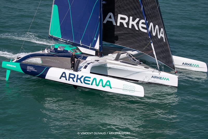 Arkema photo copyright Vincent Olivaud / Arkema Sport taken at  and featuring the Multi 50 class