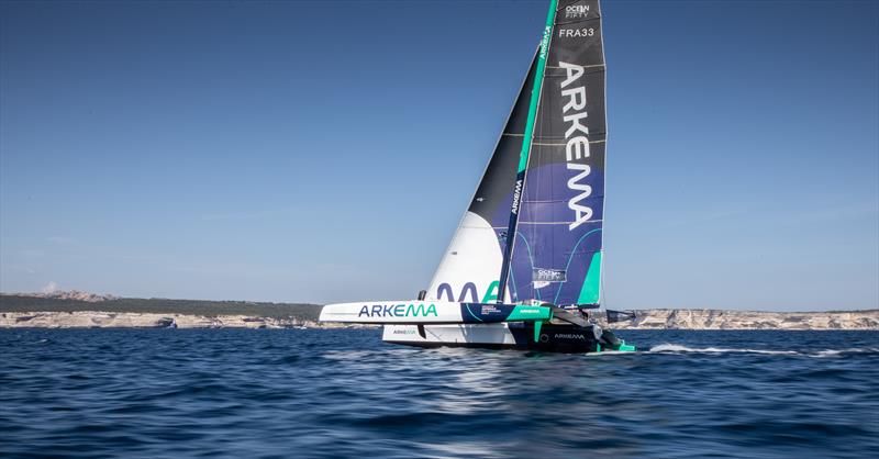 Arkema at Pro Sailing Tour 2021 photo copyright Vincent Olivaud / Arkema Sport taken at  and featuring the Multi 50 class