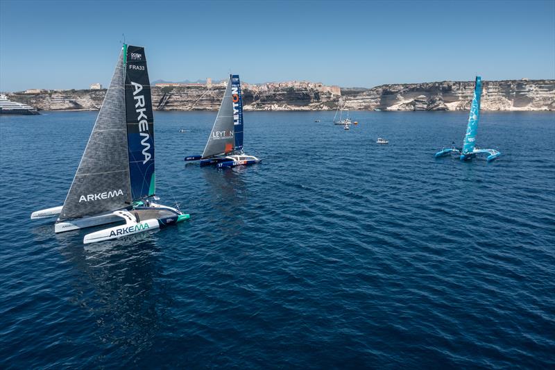 Arkema at Pro Sailing Tour 2021 photo copyright Vincent Olivaud / Arkema Sport taken at  and featuring the Multi 50 class