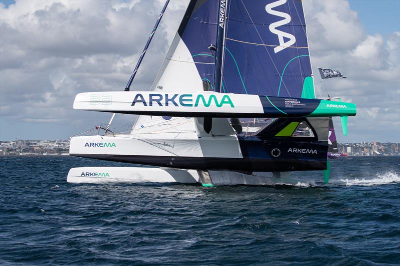 Arkema Sport at Pro Sailing Tour Episode 2 photo copyright Vincent Olivaud / Arkema Sport taken at  and featuring the Multi 50 class