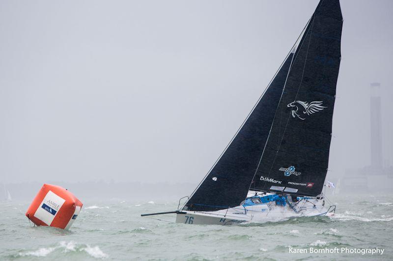 Pegasus Dekmarx on week 2 of the HYS Hamble Winter Series photo copyright Karen Bornhoft / www.karenbornhoft.com taken at Hamble River Sailing Club and featuring the Farr 30 class