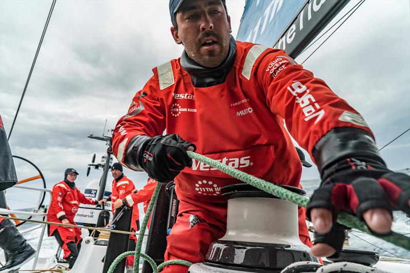 Vestas 11th Hour Racing in training with the new Musto collection photo copyright Will Suto / Volvo Ocean Race taken at  and featuring the  class