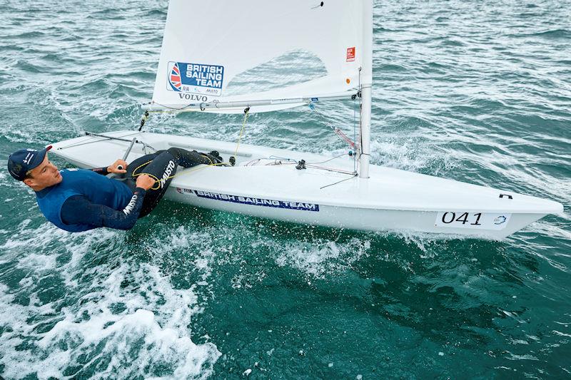 British Sailing Team member Michael Beckett sailing his ILCA 7 - photo © Felix Diemer