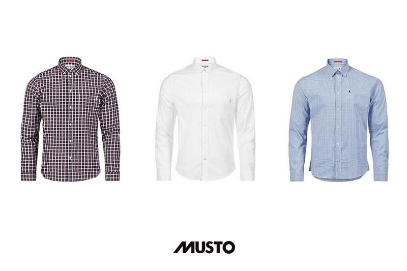 Casual and smart shirts for every occasion photo copyright Musto taken at  and featuring the  class
