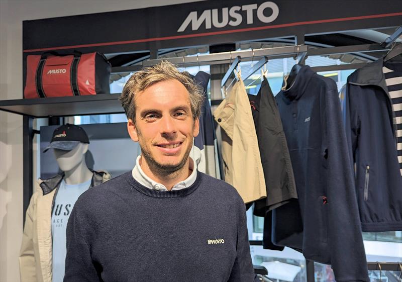 Charlie Dalin at the Musto HQ in London photo copyright Mark Jardine taken at  and featuring the  class